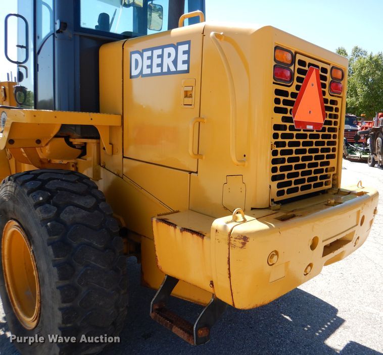 image for item DL3062 2003 John Deere 444H  wheel loader