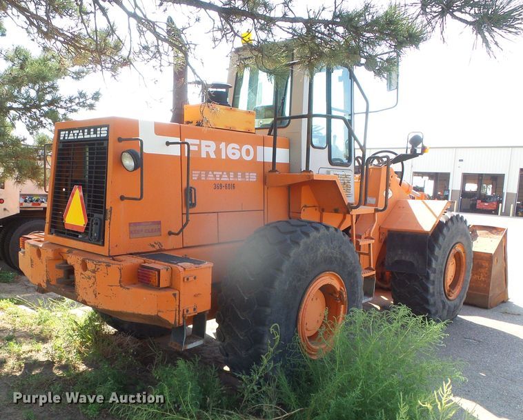 image for item GP9496 1996 Fiat-Allis FR160  wheel loader