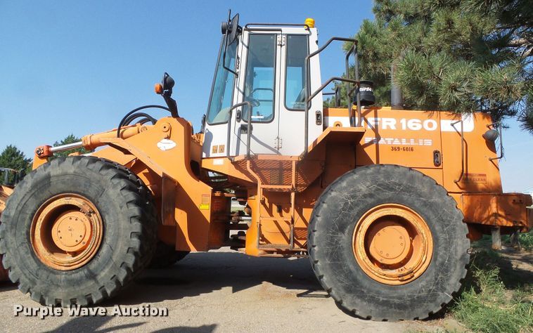 image for item GP9496 1996 Fiat-Allis FR160  wheel loader
