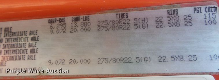 image for item GP9497 2003 Sterling LT7500  dump truck