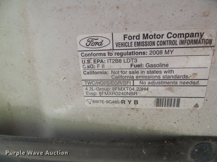 image for item GP9499 2008 Ford F150 XL  pickup truck