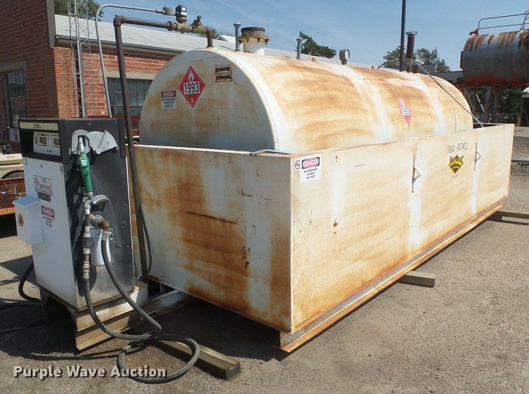 image for item GP9501 2002 Wemac steel fuel tank