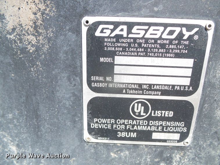 image for item GP9501 2002 Wemac steel fuel tank