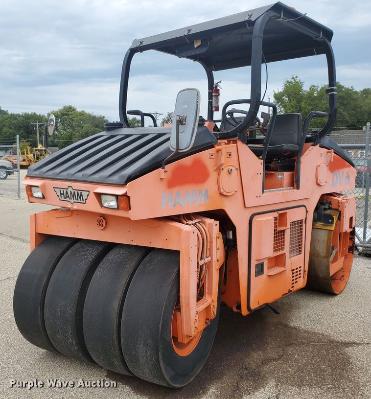 image for item KK9239 1999 Hamm DV6K  combination vibratory roller