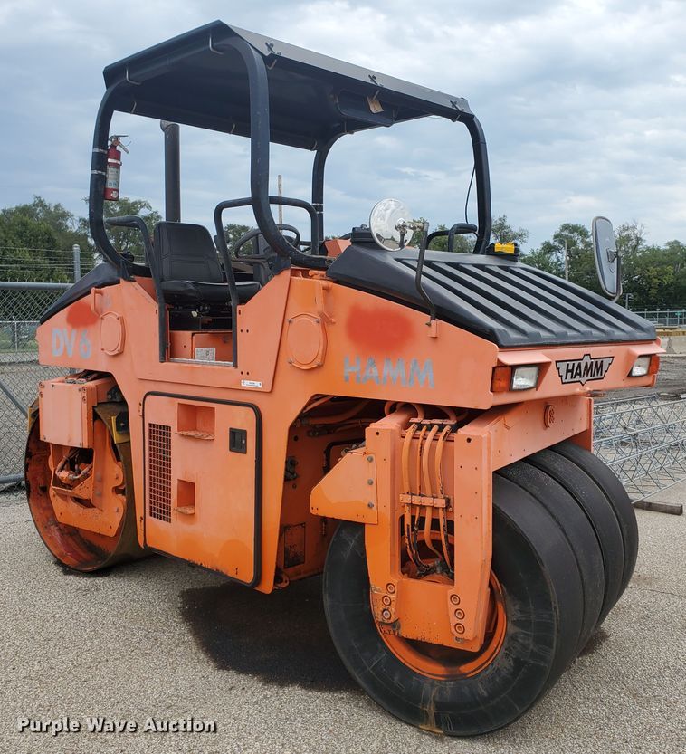 image for item KK9239 1999 Hamm DV6K  combination vibratory roller