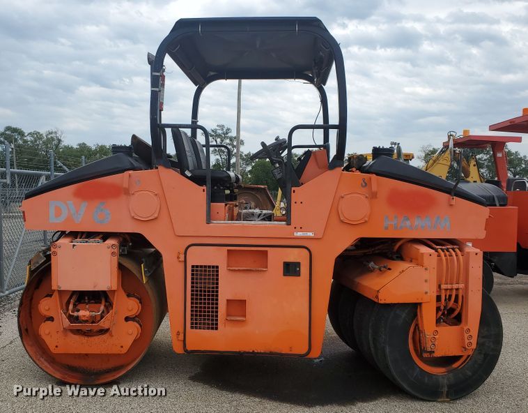 image for item KK9239 1999 Hamm DV6K  combination vibratory roller