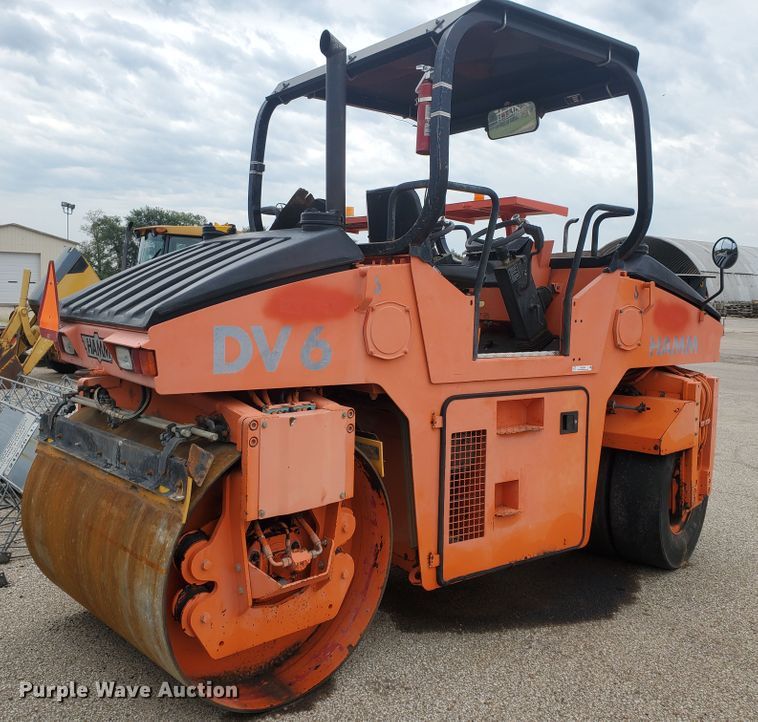 image for item KK9239 1999 Hamm DV6K  combination vibratory roller