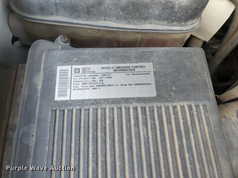 image for item KK9241 2009 Chevrolet Silverado 1500  Ext. Cab pickup truck