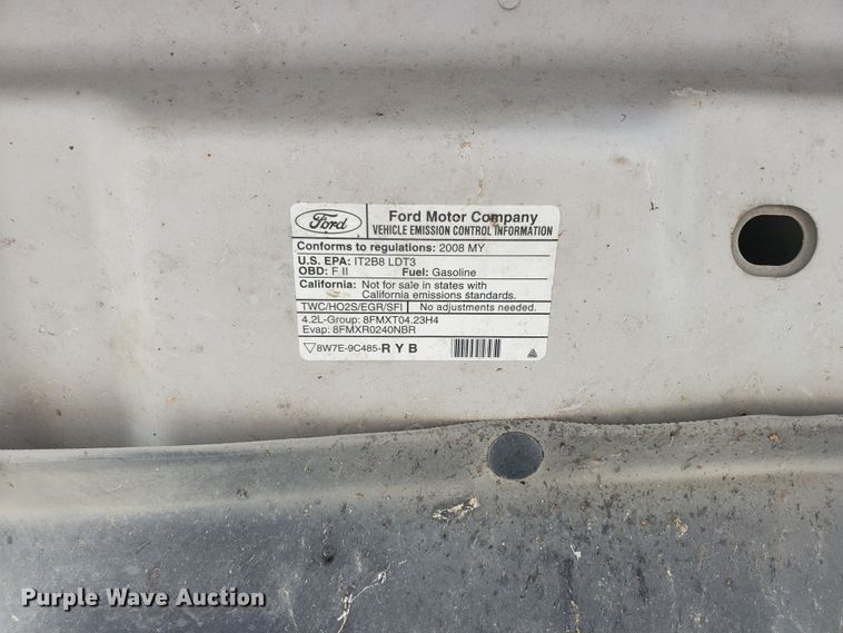 image for item KK9245 2008 Ford F150 XL  pickup truck