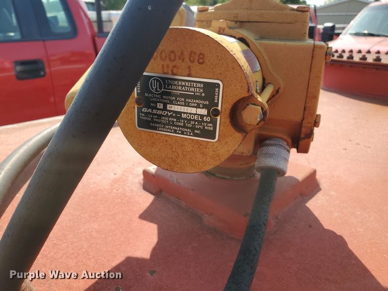 image for item KK9264 2002 Palmer PLB600  fuel trailer