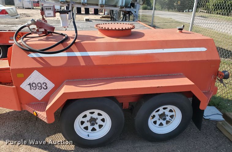 image for item KK9275 1999 Palmer PLB-600X fuel tank trailer