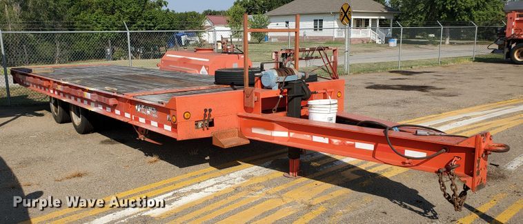 image for item KK9276 2001 Felling FT-40  tilt deck equipment trailer