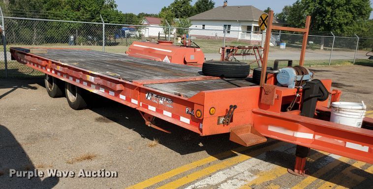 image for item KK9276 2001 Felling FT-40  tilt deck equipment trailer