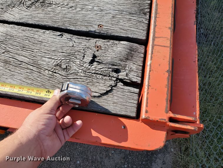 image for item KK9276 2001 Felling FT-40  tilt deck equipment trailer