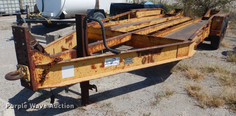 image for item DG1724 1999 Belshe T-18  equipment trailer