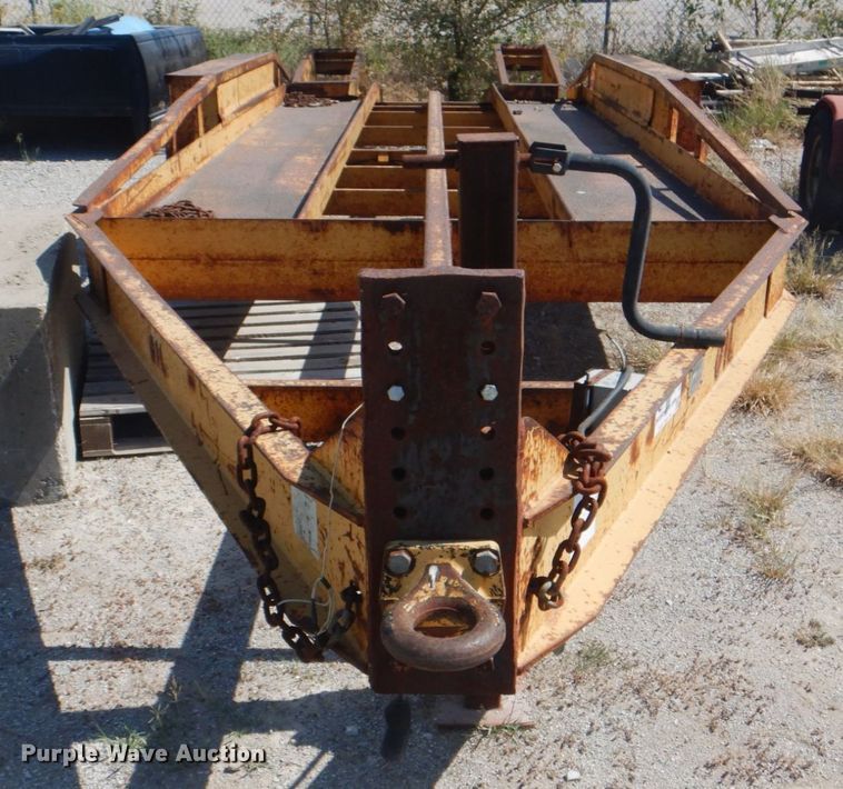 image for item DG1724 1999 Belshe T-18  equipment trailer