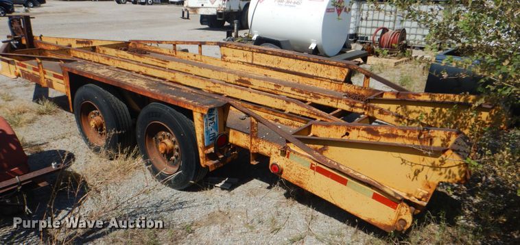 image for item DG1724 1999 Belshe T-18  equipment trailer