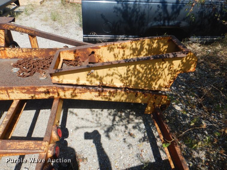 image for item DG1724 1999 Belshe T-18  equipment trailer