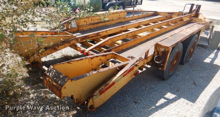 image for item DG1724 1999 Belshe T-18  equipment trailer