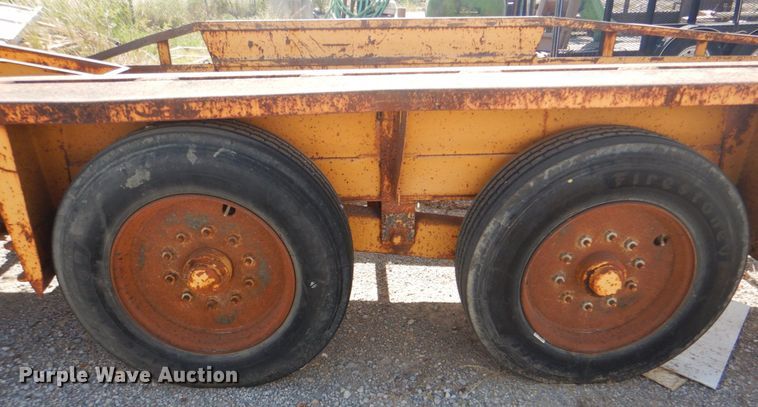 image for item DG1724 1999 Belshe T-18  equipment trailer