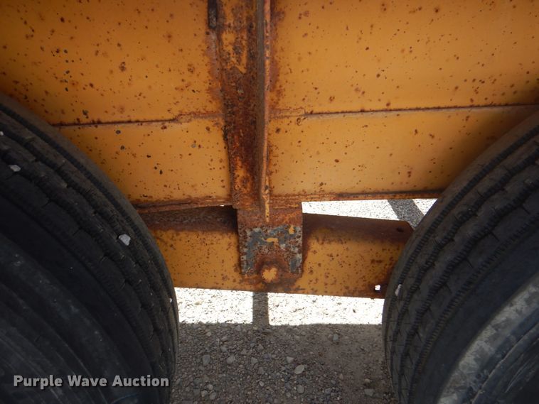 image for item DG1724 1999 Belshe T-18  equipment trailer