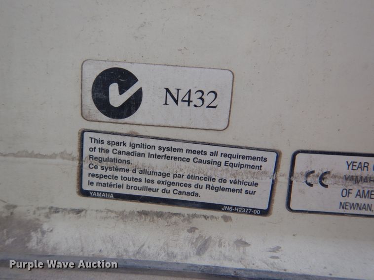 image for item DG1728 2000 Yamaha G16A  golf cart