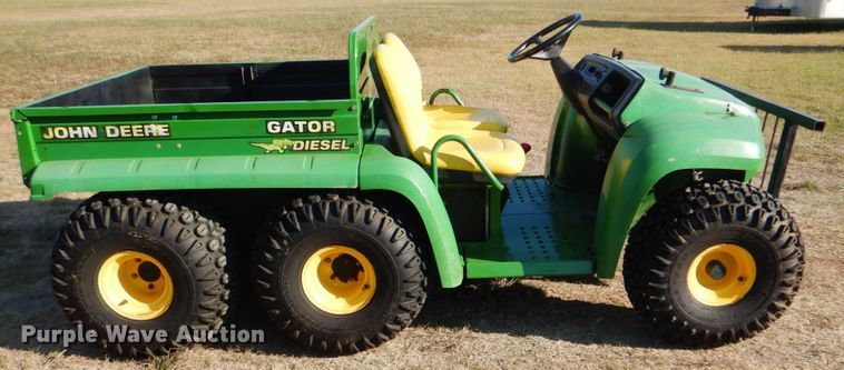 image for item DG1787 2000 John Deere Gator 6X4  utility vehicle