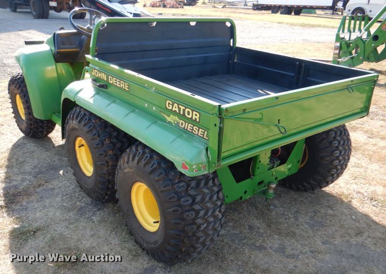 image for item DG1787 2000 John Deere Gator 6X4  utility vehicle