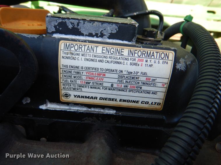 image for item DG1787 2000 John Deere Gator 6X4  utility vehicle