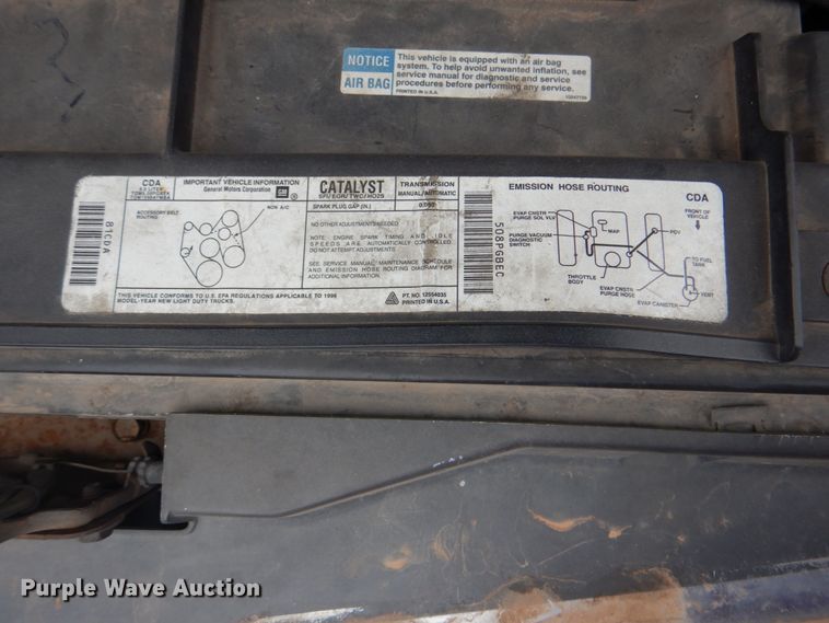 image for item DG1833 1996 Chevrolet Tahoe  SUV