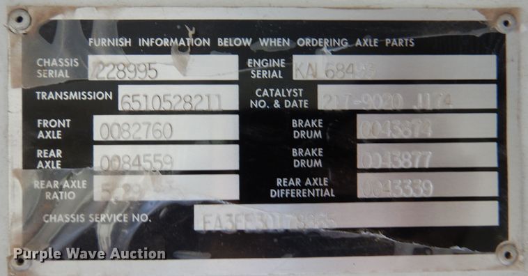 image for item DI5303 2005 Blue Bird All American  school bus