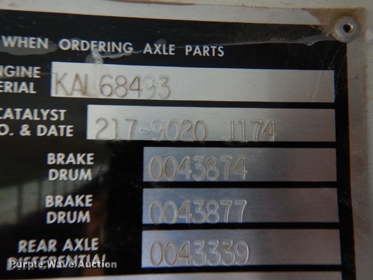 image for item DI5303 2005 Blue Bird All American  school bus