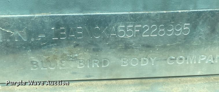 image for item DI5303 2005 Blue Bird All American  school bus