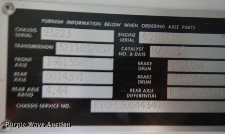 image for item DI5304 2000 Blue Bird TC2000  school bus