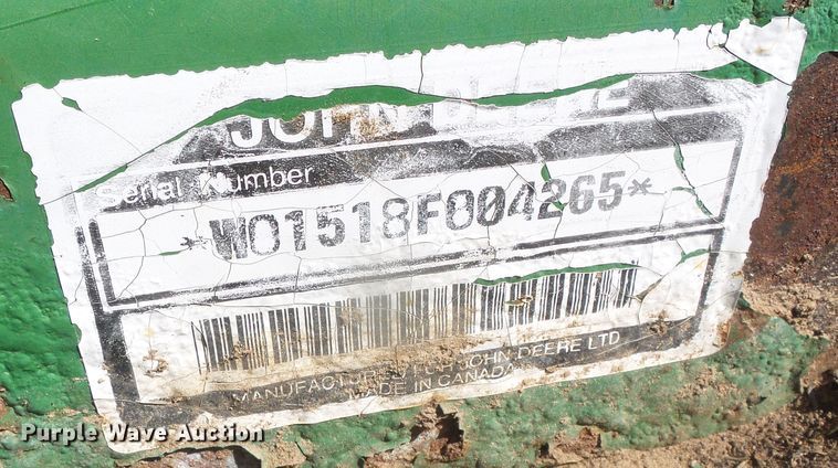 image for item DJ7502 John Deere 1518  batwing rotary mower