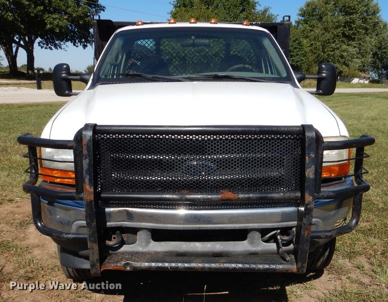 image for item DL3147 2001 Ford F550  flatbed truck