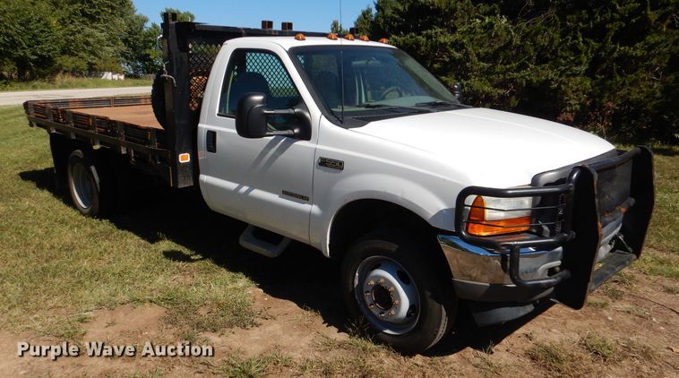 image for item DL3147 2001 Ford F550  flatbed truck