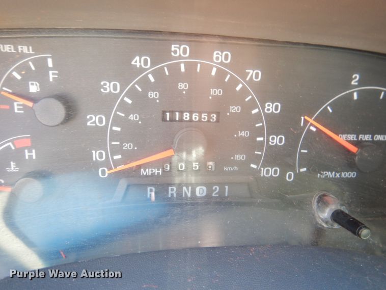 image for item DL3147 2001 Ford F550  flatbed truck