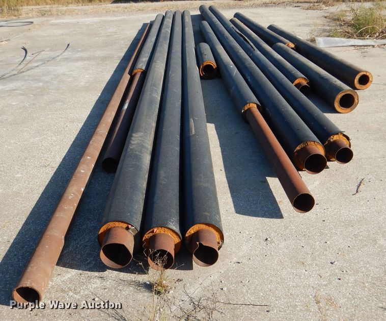 image for item DL3165 (13) pieces of insulated pipe