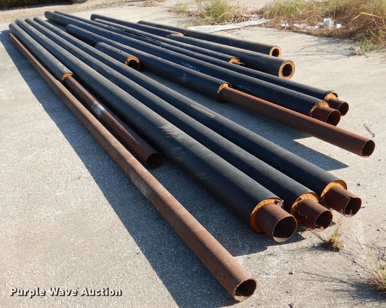 image for item DL3165 (13) pieces of insulated pipe