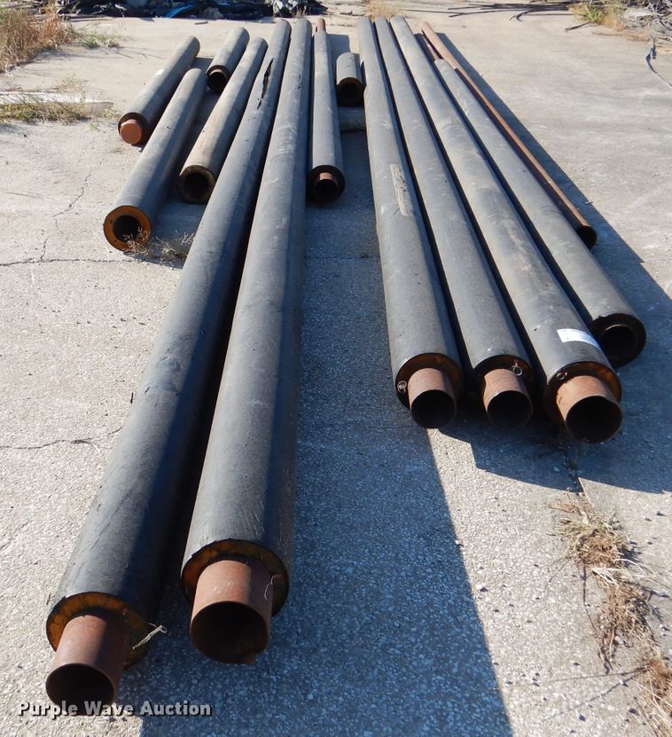 image for item DL3165 (13) pieces of insulated pipe