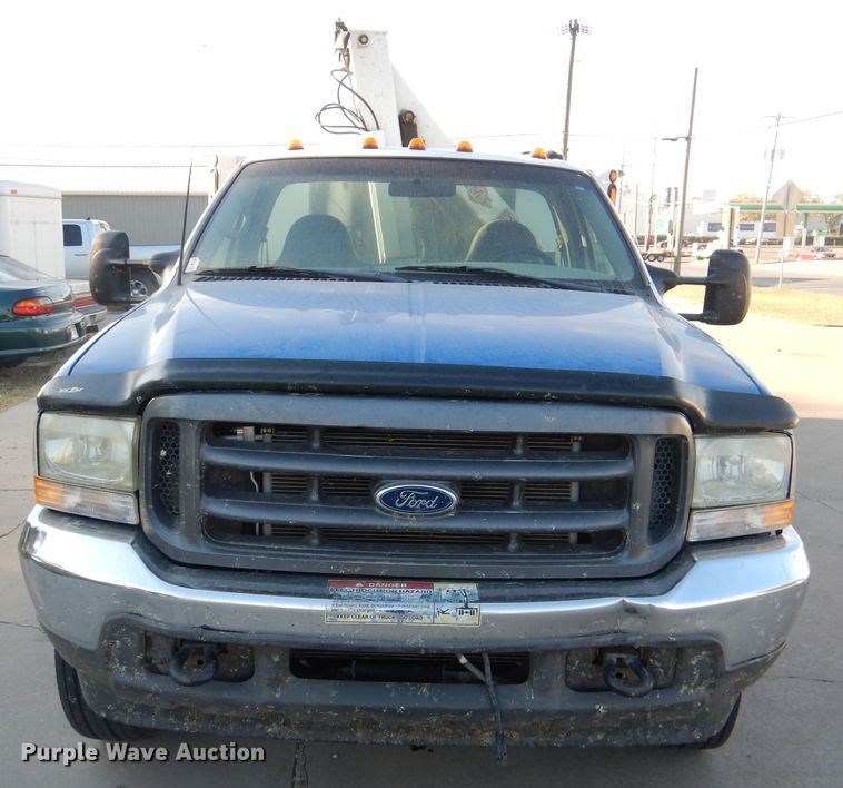 image for item DL3169 2002 Ford F550 XL  utility / service truck