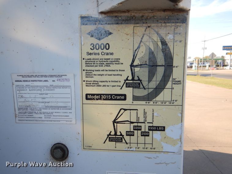 image for item DL3169 2002 Ford F550 XL  utility / service truck