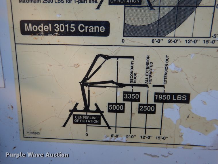 image for item DL3169 2002 Ford F550 XL  utility / service truck