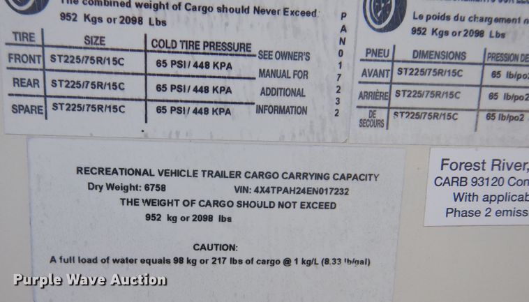 image for item DL6324 2014 Palomino Solaire  camper