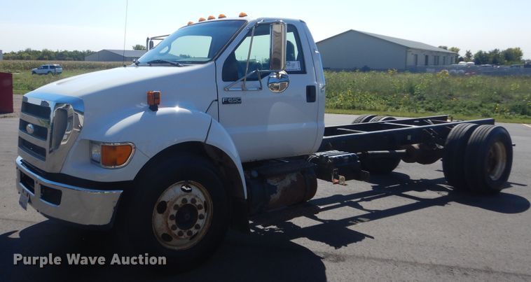 image for item DL6330 2008 Ford F650 Super Duty XLT  truck cab and chassis