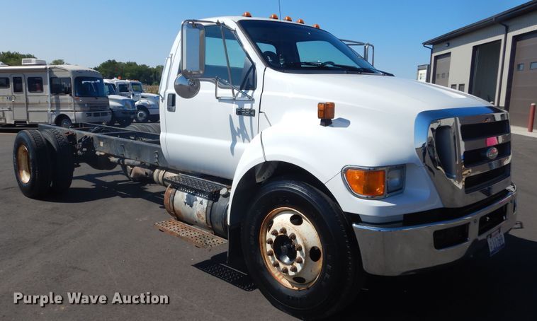 image for item DL6330 2008 Ford F650 Super Duty XLT  truck cab and chassis