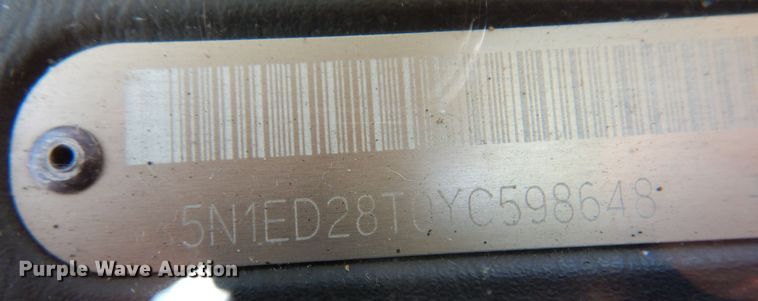 image for item DM5115 2000 Nissan Xterra  SUV