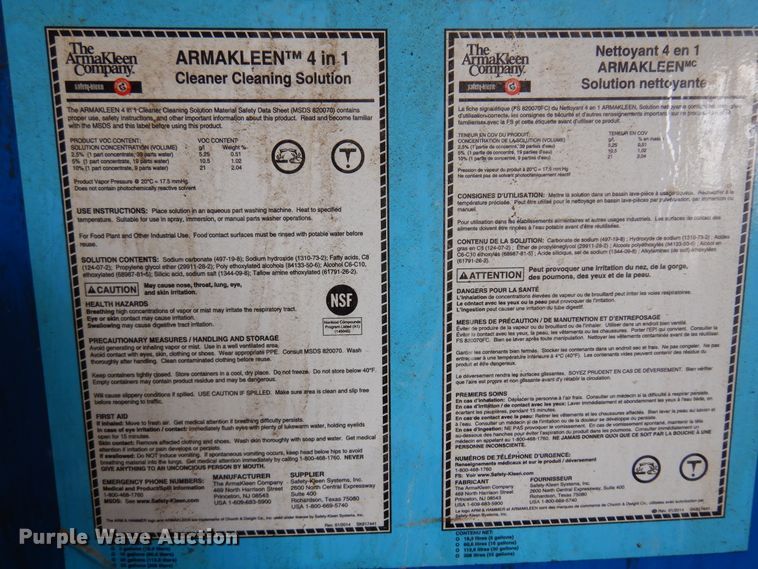 image for item DM5134 Armakleen  parts washer