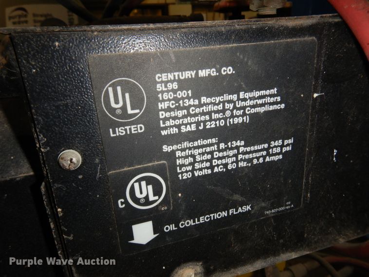 image for item DM5139 (2) refrigerant recovery machines